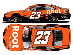 Bubba Wallace #23 1/64th 2021 Lionel Root Insurance Toyota