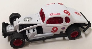 Chuck Boos #9 1/64th  custom-built coupe  modified