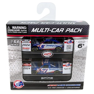 Kyle Larson #5 Rajah Caruth #71 1/64th 2024 Lionel Hendrickcars.com Las Vegas Winners1/64th set 