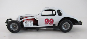 Geoff Bodine #99 1/64th custom-built modified coupe