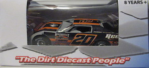 Jimmy Owens #20 1/64th 2023 ADC Reece Monuments dirt late model