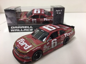 Darrell Wallace Jr #6 1/64th 2016 Lionel Ford Darlington Throwback Mustang