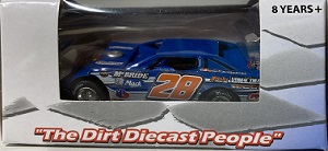 Dennis Erb #28 1/64th 2023 ADC WOO Champion dirt late model
