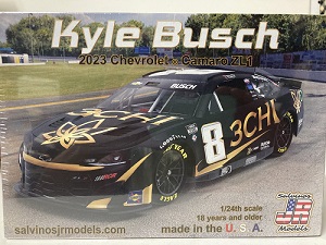 Kyle Busch #8 2023 3Chi Chevrolet Camaro ZL1 Salvino Model Car Kit