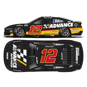 Ryan Blaney #12 1/64th 2024 Lionel Advance Auto Parts Mustang