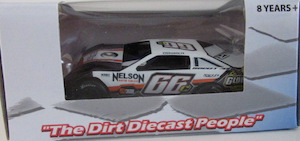 Matt Cosner #66 1/64th 2023 ADC Global Truck Outfitters dirt late model