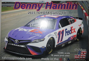 Denny Hamlin #11 2023 FedEx Toyota Salvino Model Car Kit