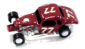 Jackie Evans #77 1/64th scale modified coupe