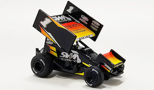 Jamie Veal #1  1/64th 2022 Acme SWI Earthworks WOO sprint car